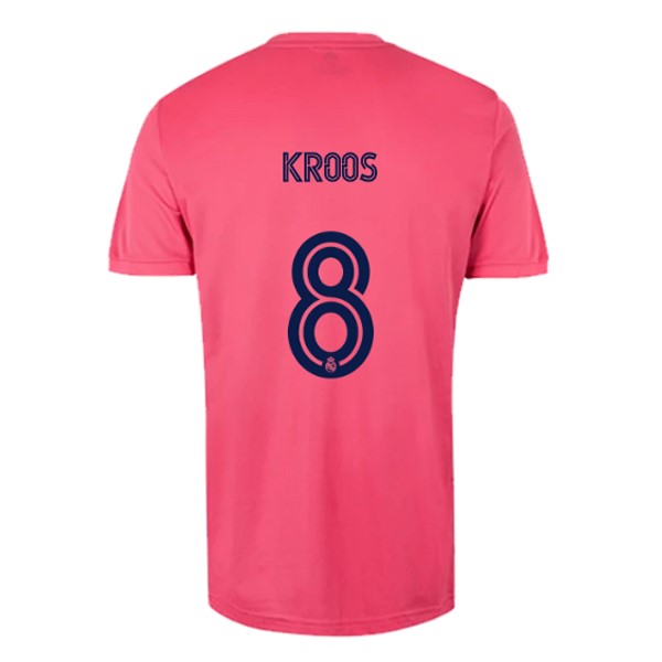 Maglia Real Madrid 2ª NO.8 Kroos 2020-2021 Rosa